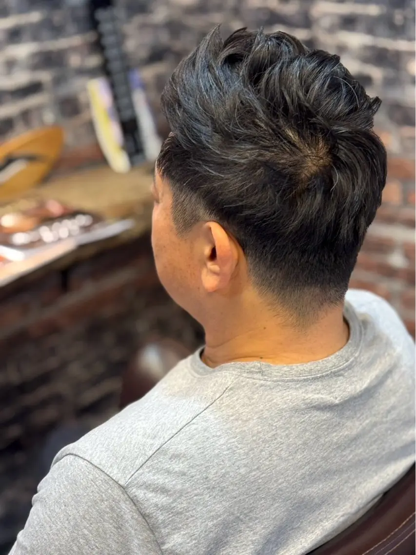 メンズ クーペアセック 神田のヘアスタイル