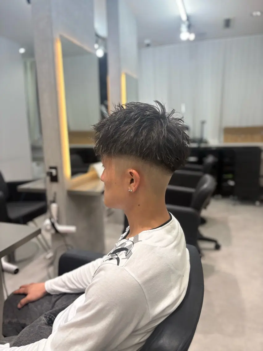 (フェード刈り上げ)カット+シャンプーの写真