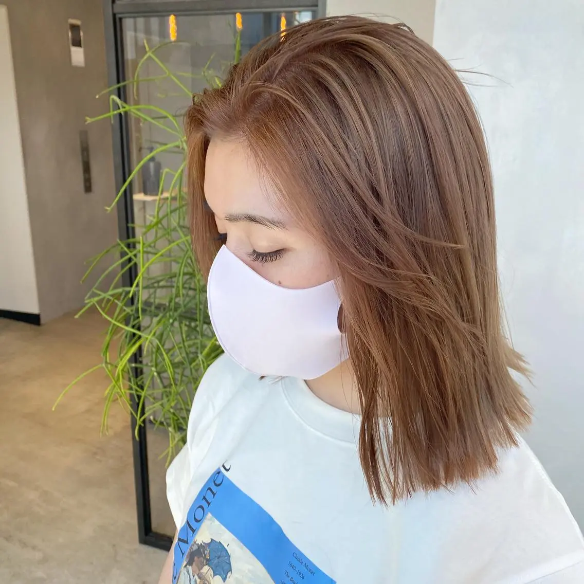 ミディアム カラー ヘアカラー トリートメント カラー系/カット特化 🟠オオタキマサシのヘアスタイル