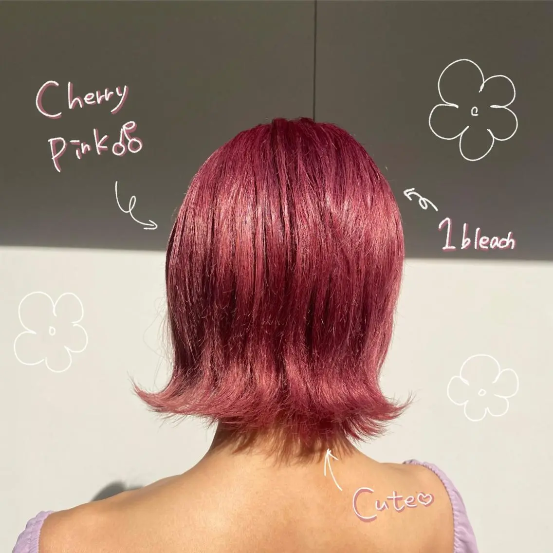 ミディアム MIZUKI 〰️🤍のヘアスタイル