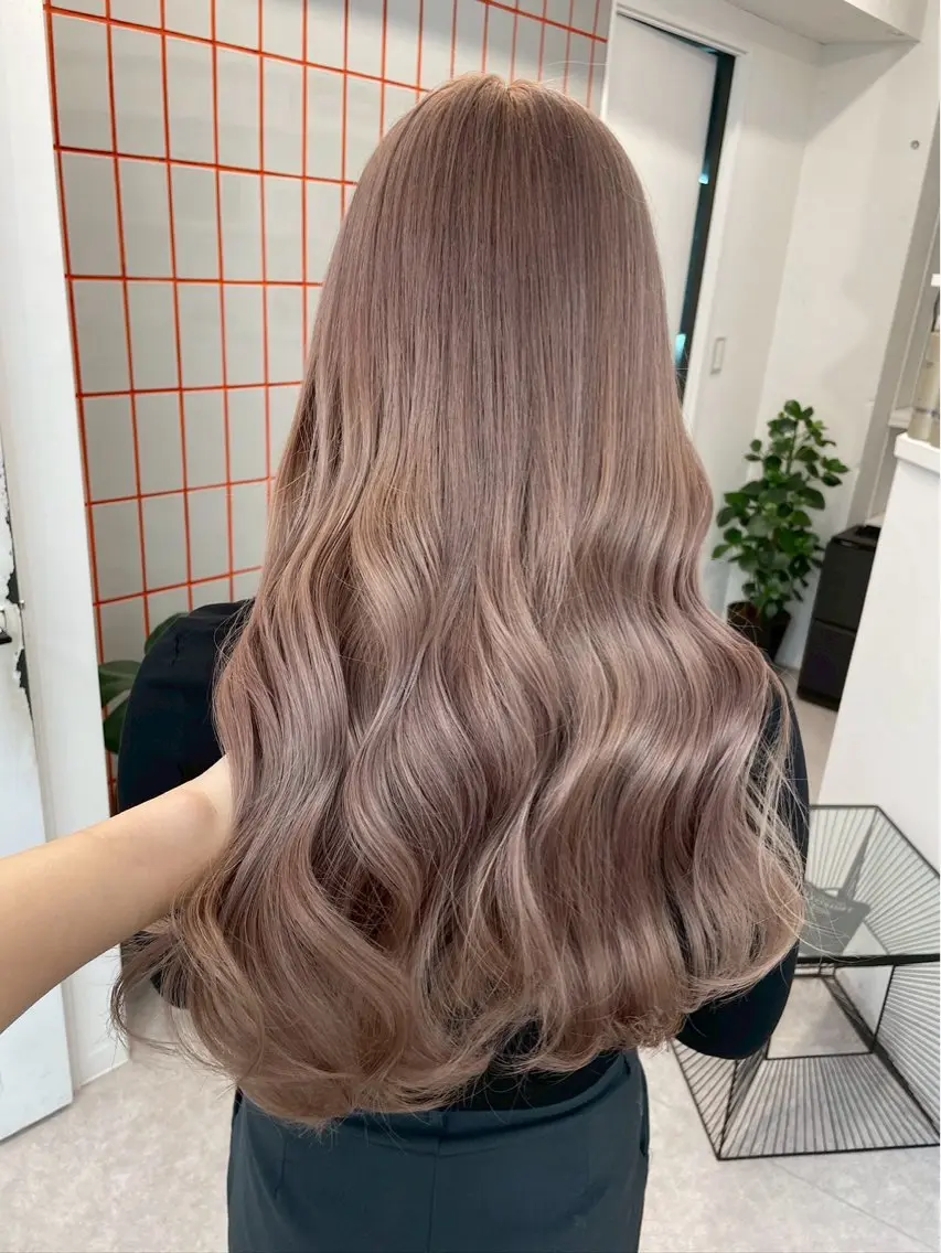 カラー 渋谷 カラー Rukaのヘアスタイル