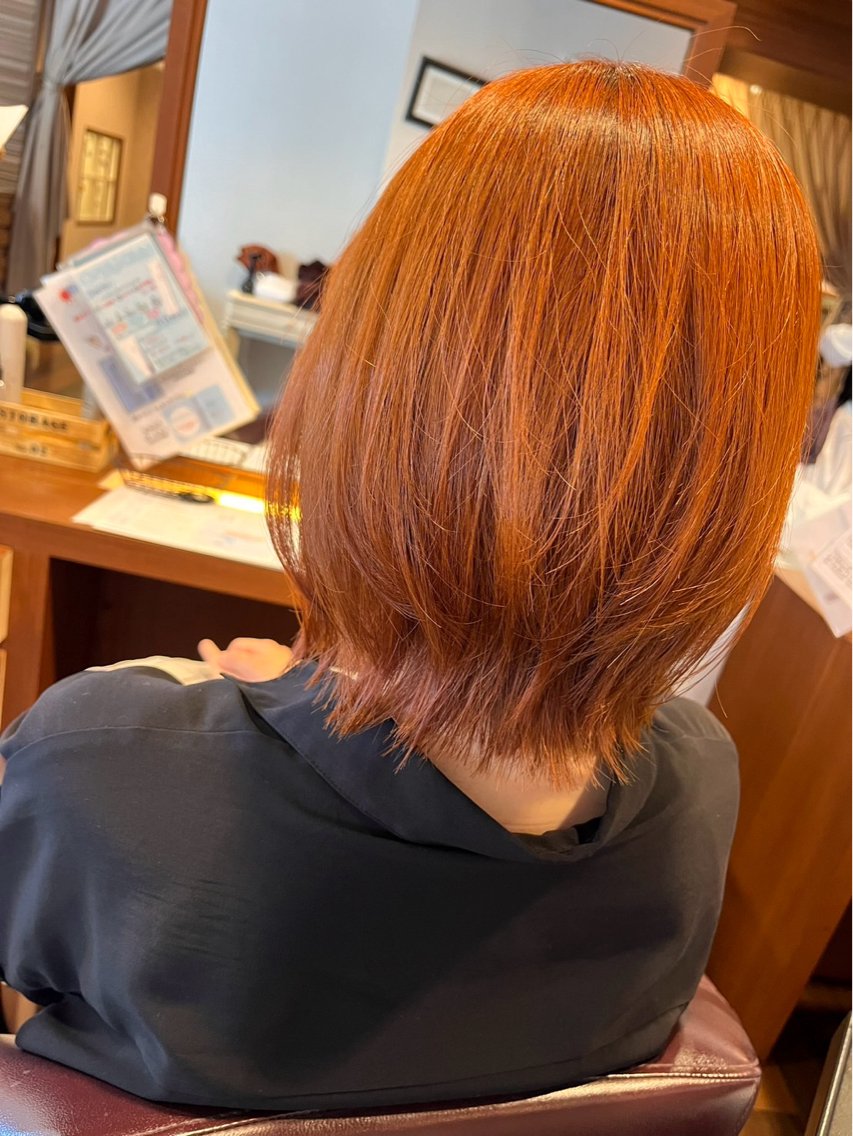 カラー ヤマダ トモナ 🍒🫧‪のヘアスタイル