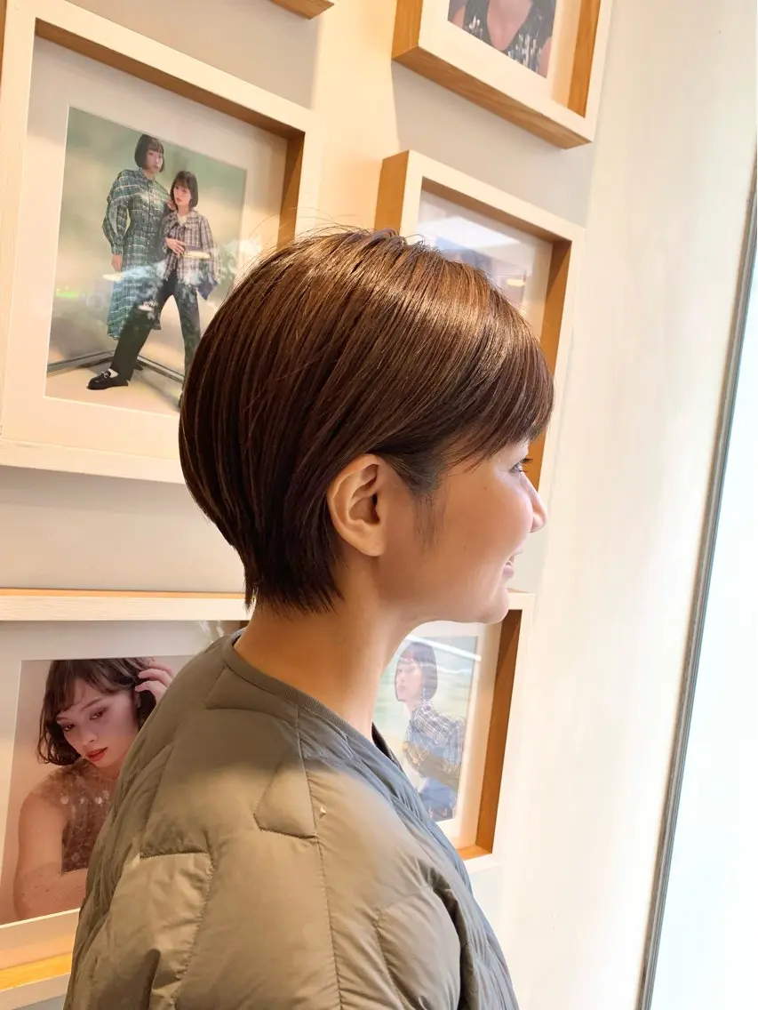 ショート ショートヘア 中尾 文哉のヘアスタイル