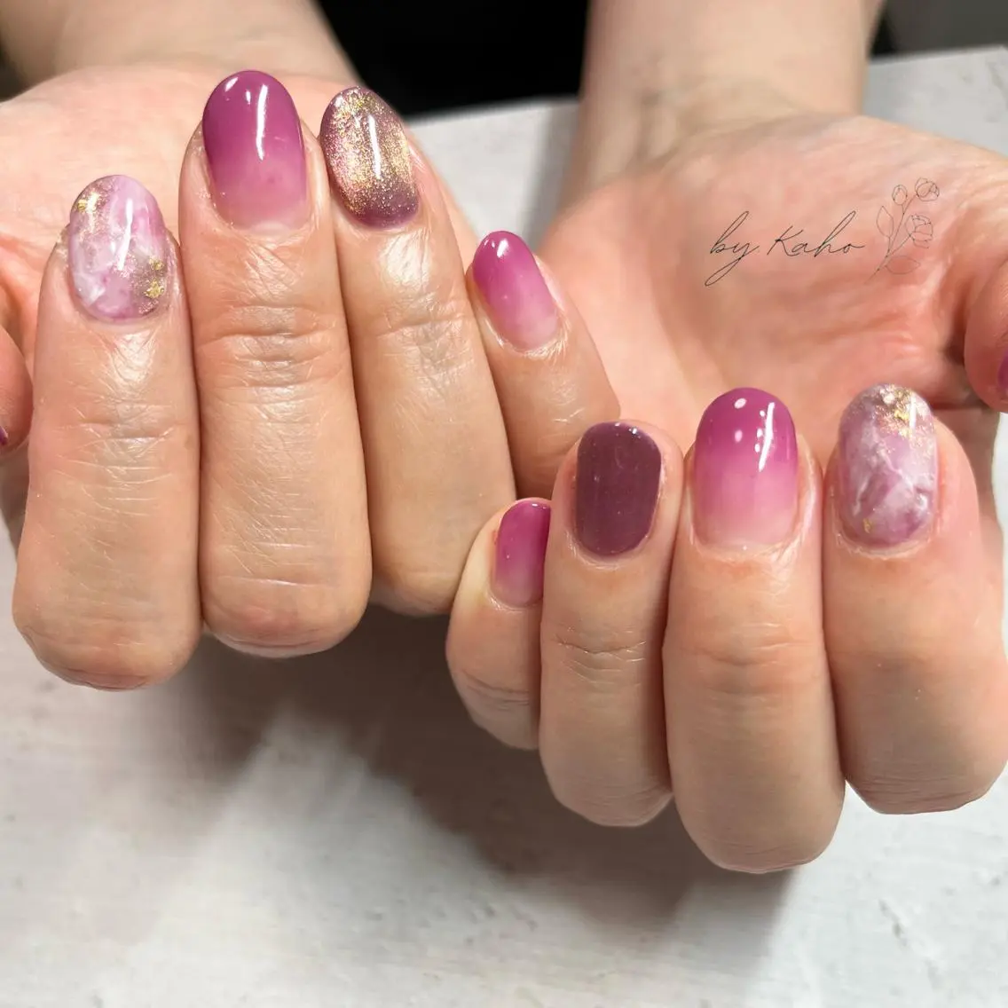 ネイル シンプルネイル NAiL by.kahoのネイルデザイン