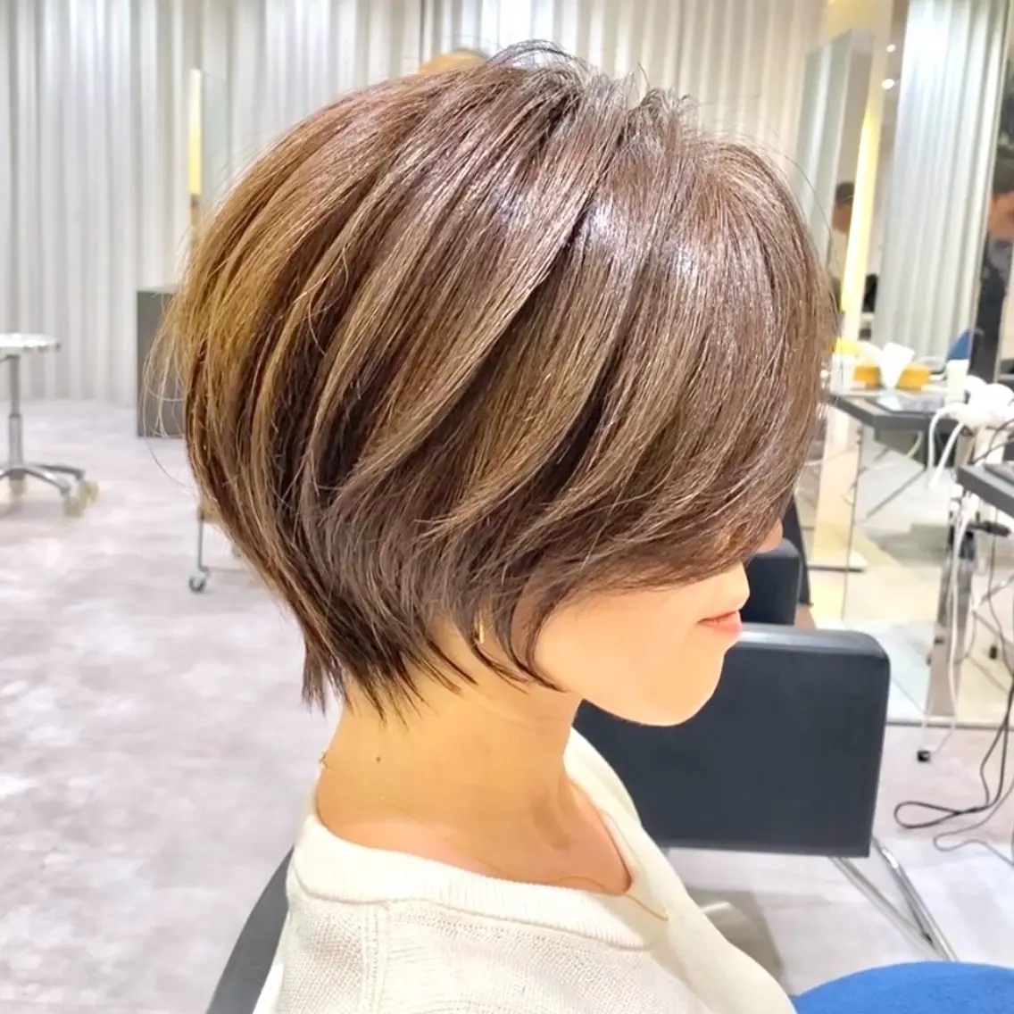 ショート ショートヘア ✨大人ショート専門 カットモデル/銀座のヘアスタイル