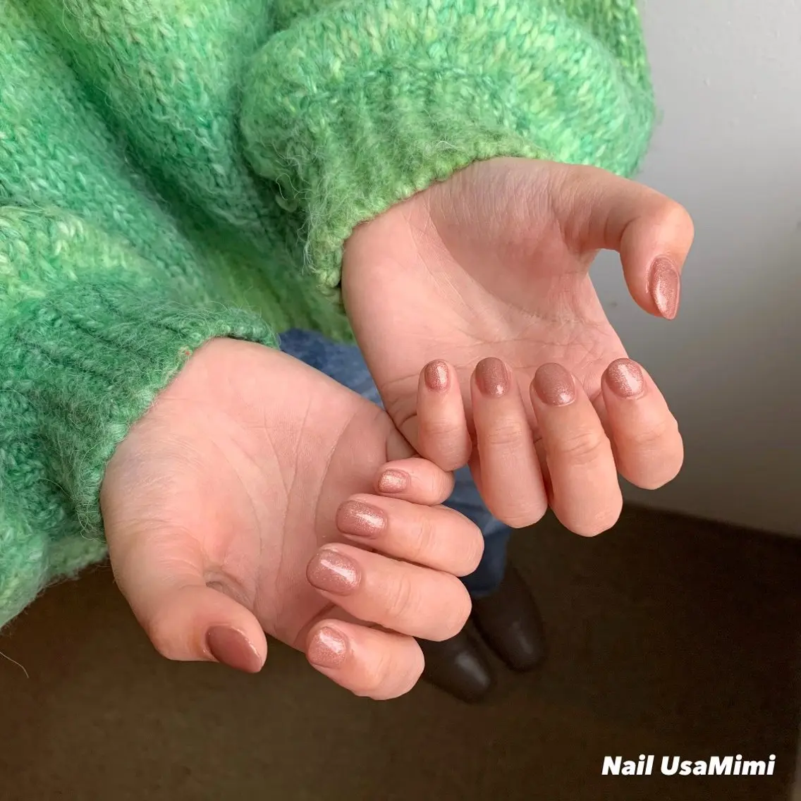 ネイル ジェルネイル キラキラネイル ワンカラーネイル パラジェル シンプルネイル NAIL DOT STUDIO堺筋本町のネイルデザイン