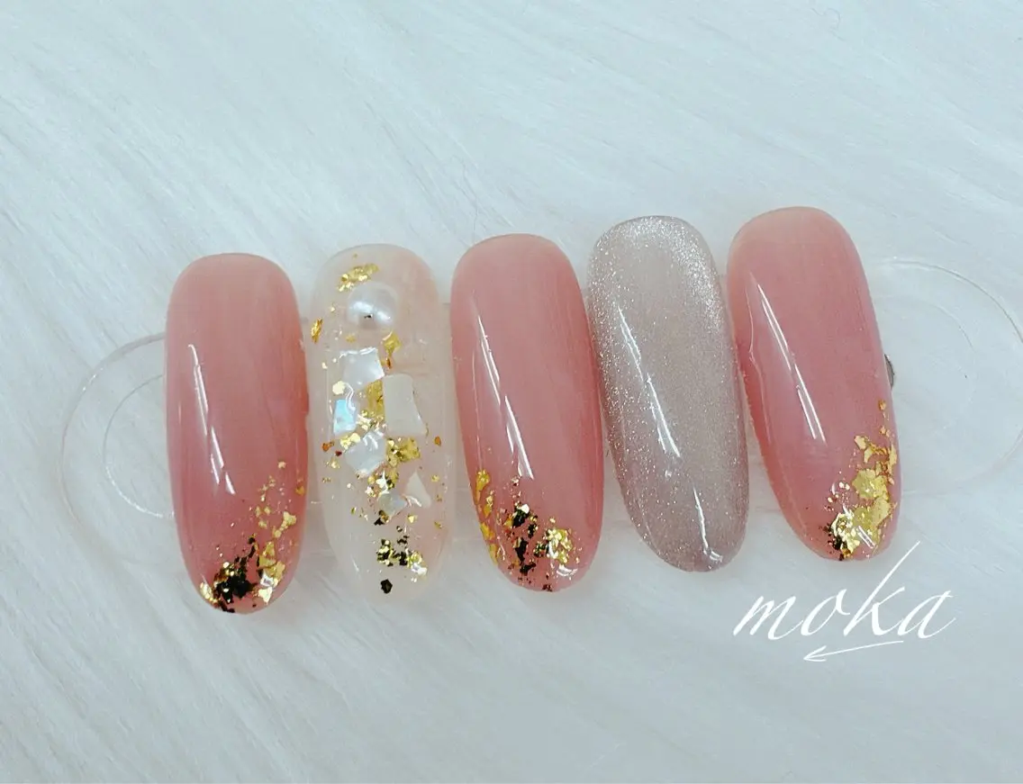 ネイル ハンドネイル ハンドケア 胡蝶蘭レディースサロ ンNailMOKAのネイルデザイン