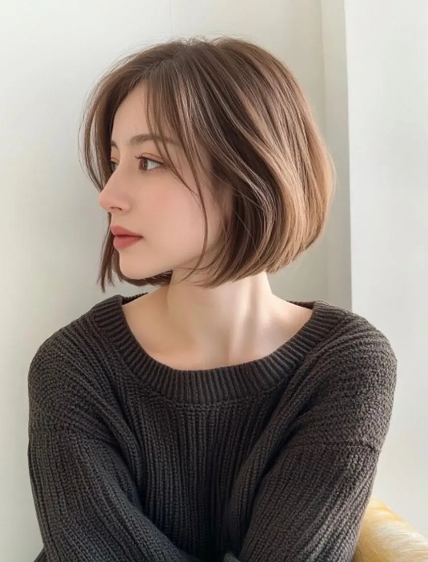 ショート MIO🍎ハイトーン /透明感カラーのヘアスタイル