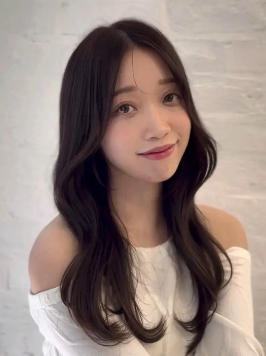 セミロング カラー パーマ ヘアアレンジ メンズ メンズ韓国風 くびれヘア 韓国風ヘア レイヤーカット 韓国ヘア×2way 🇰🇷和知拓郎のヘアスタイル