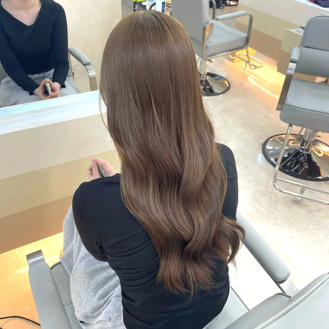 ロング カラー ヘアカラー 鈴木 美実のヘアスタイル