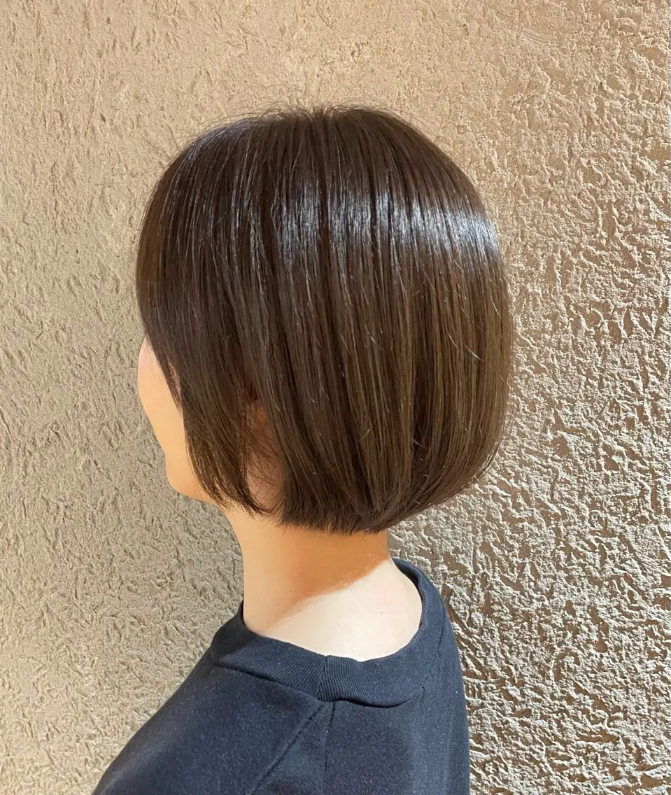 ショート Heart box 仲嶺　瑠輝のヘアスタイル