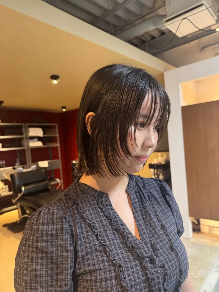 ショート ボブ ボブ/くびれショート モデル募集中cocoのヘアスタイル