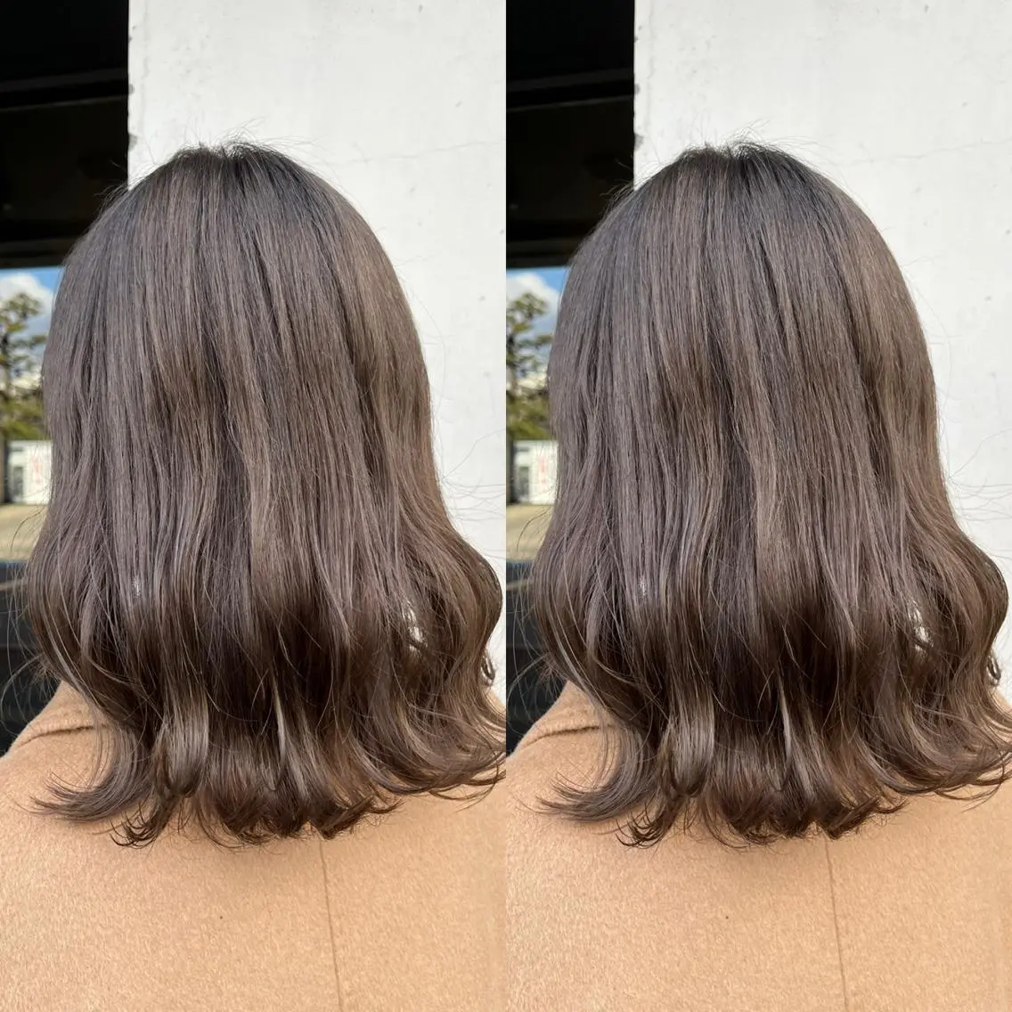 ミディアム カラー 髪質改善・縮毛矯正 特化・ユウシンのヘアスタイル