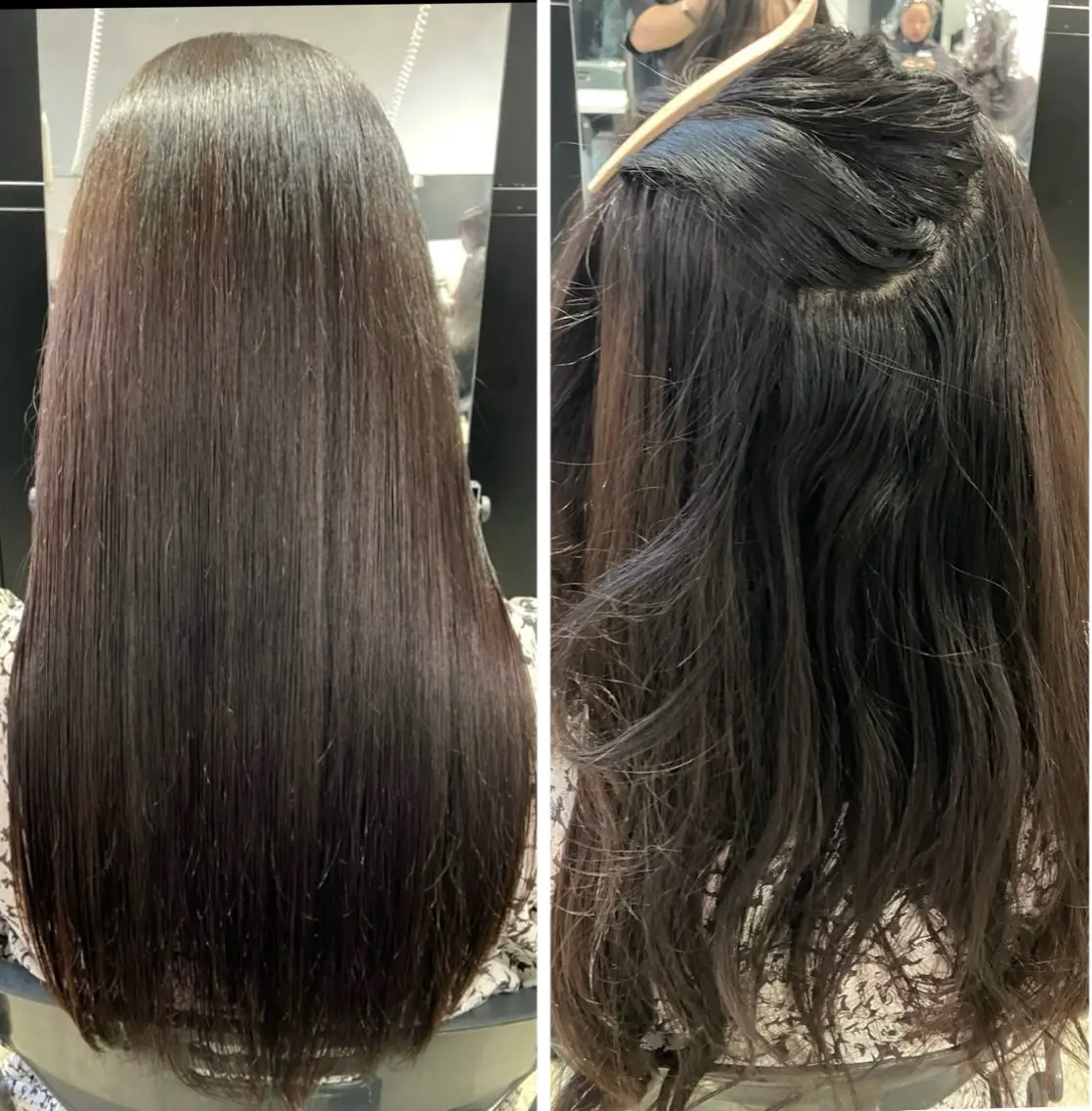 ロング 髪質改善 縮毛矯正 トリートメント ウルフ・ハイレイヤー 🌟ナカノ・ユウヤのヘアスタイル