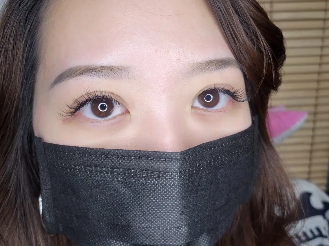 マツエク・マツパ Cカール ナチュラル Naamin's eyeのマツエク・マツパデザイン