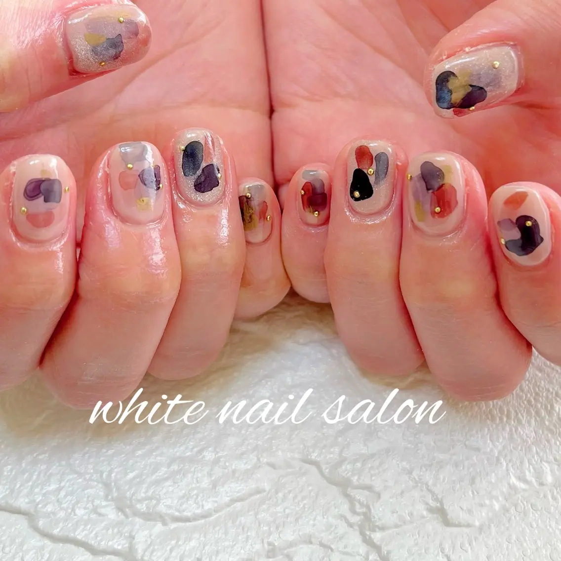 ネイル ハンドネイル white nail salonのネイルデザイン