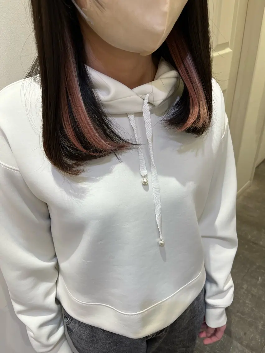 エクステ エクステ🎀 暖色カラー🎀amiのヘアスタイル