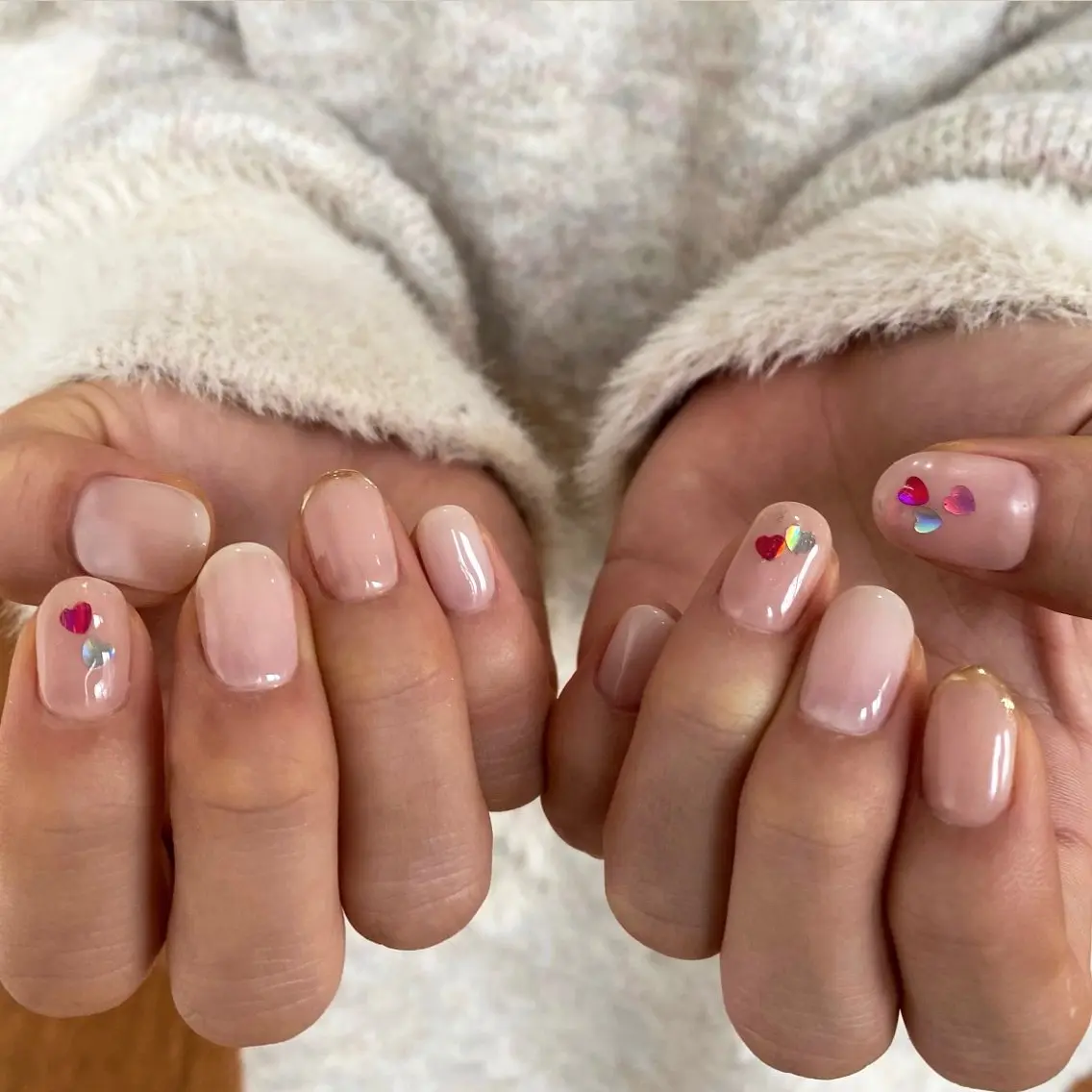 ネイル バレンタイン ハンドネイル to nailのネイルデザイン