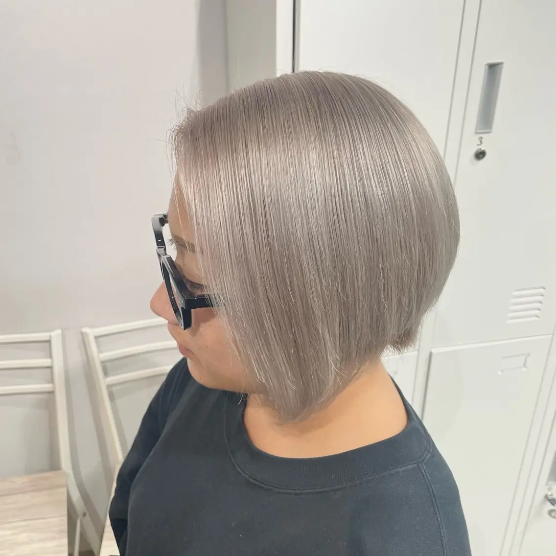 ショート カラー カット ヘアカラー トリートメント REINA ISHIDOのヘアスタイル