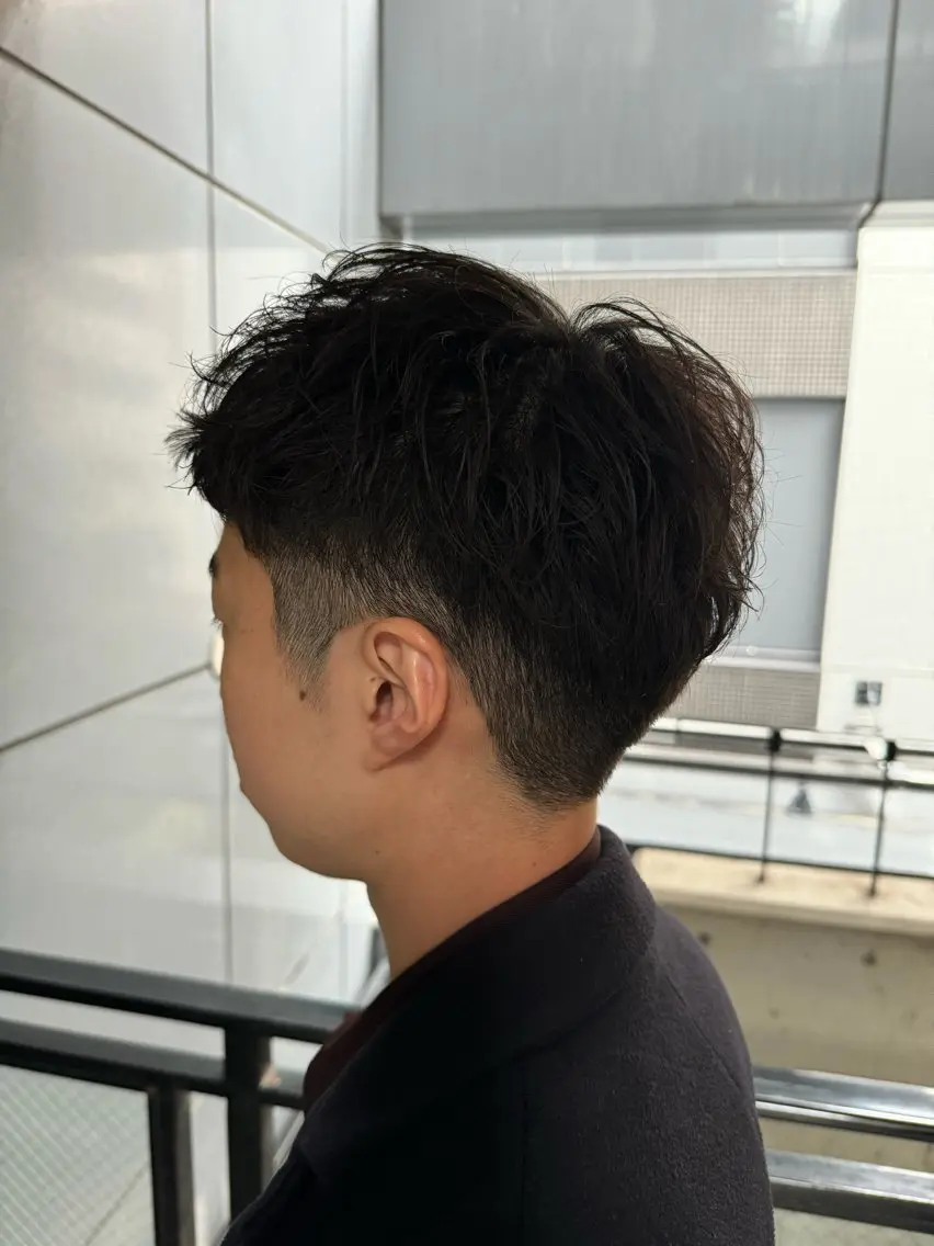 メンズ カット ヘッドスパ 河野 悠のヘアスタイル