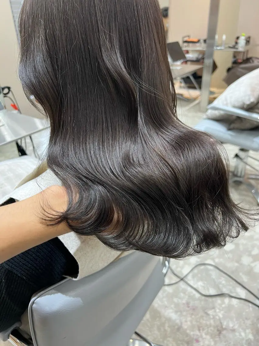 ✨【ミニモ限定】✨【超音波ヘアカラー】&【超音波トリートメント】✨ロング料金無料✨の写真