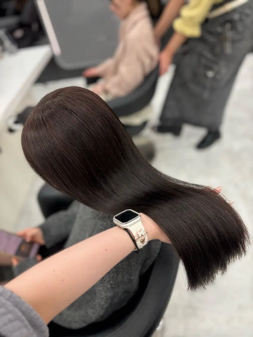 ロング カラー カット ヘアカラー 🤍レイヤー/顔周り /hirari🤍のヘアスタイル