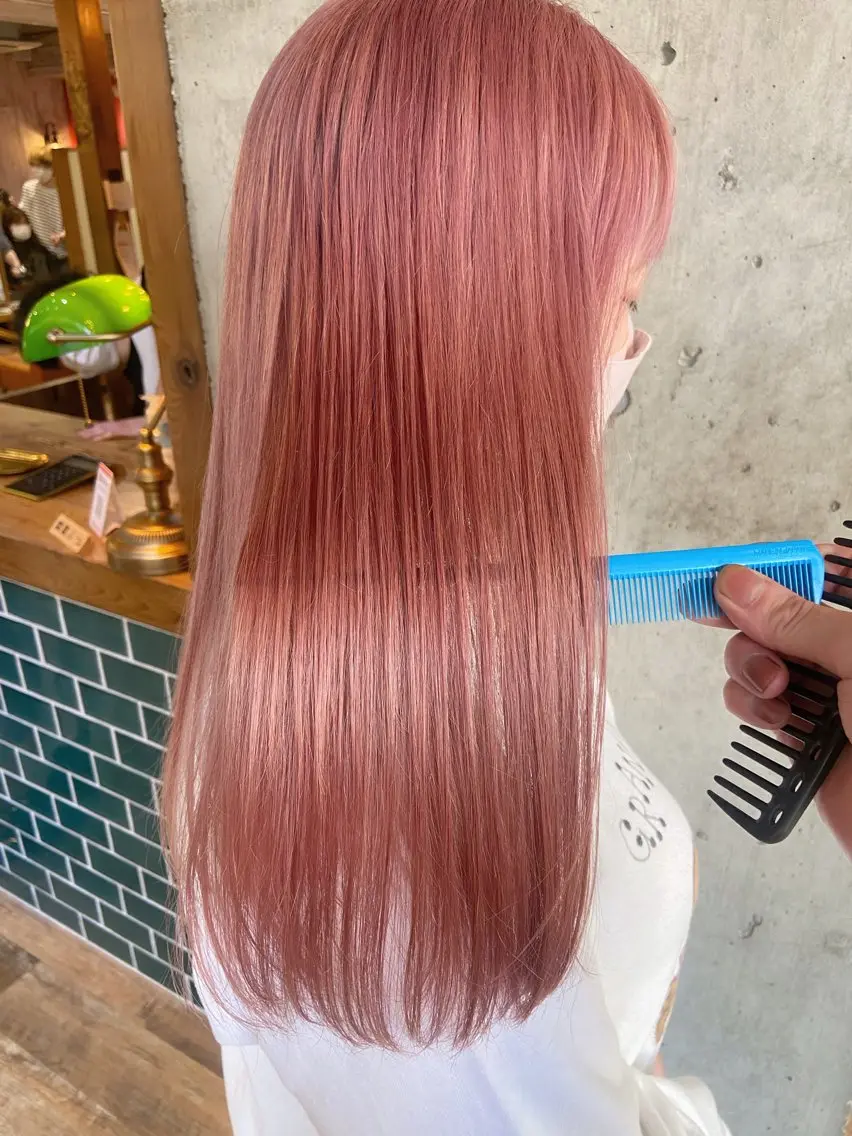 ロング カラー ヘアアレンジ ヘアカラー トリートメント ❤️カラー得意 🧡松浦睦樹❤️のヘアスタイル