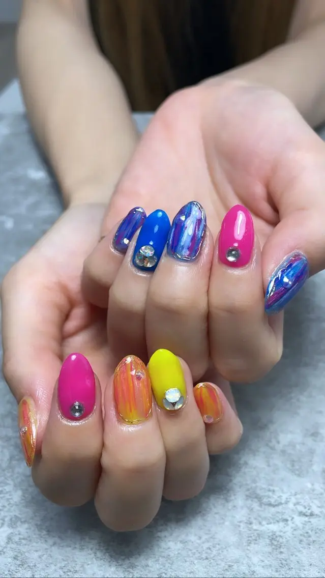 ネイル ハンドネイル Same🎀 所沢ネイルサロンのネイルデザイン