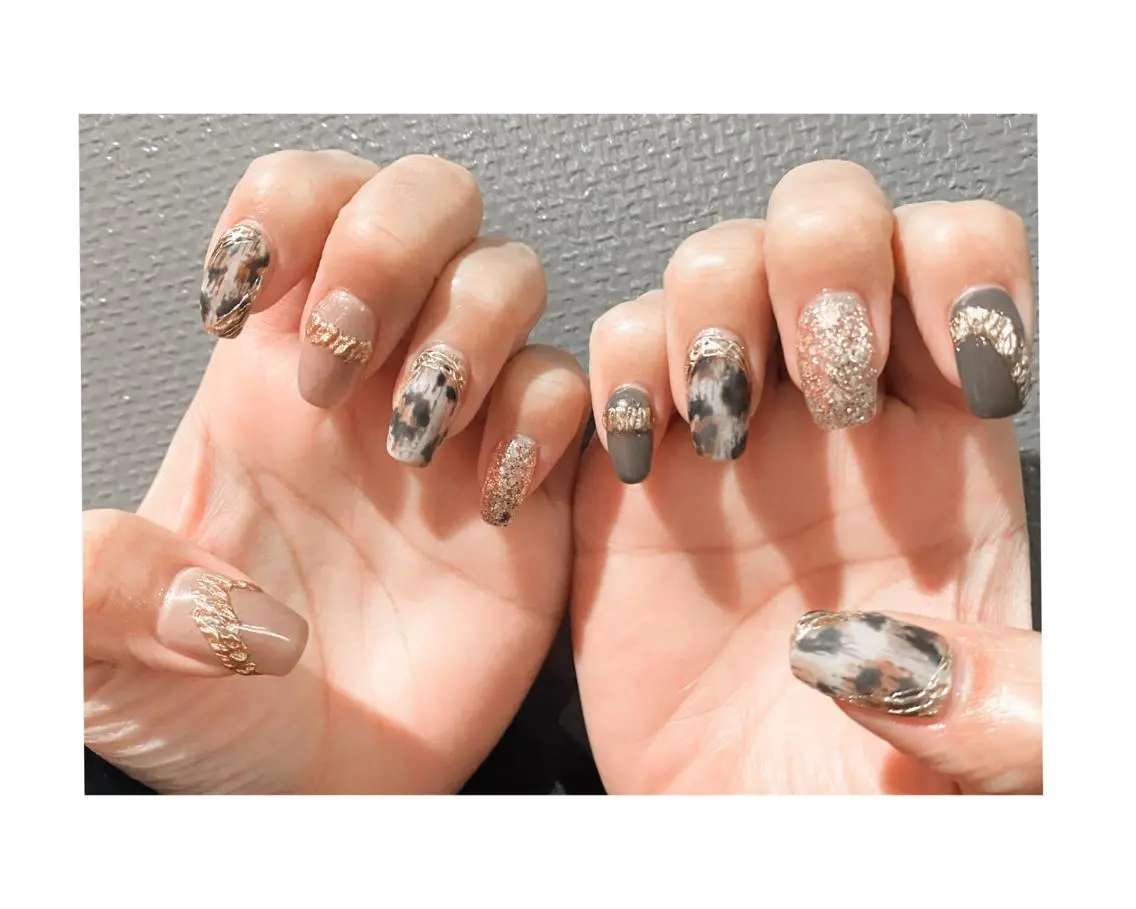 ネイル ハンドネイル 長谷川 奈緒美のネイルデザイン