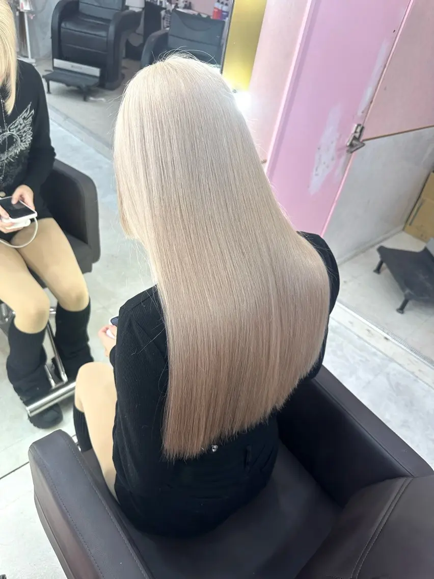 ロング カラー カット ヘアカラー トリートメント 🦋色落ちまで綺麗に 🦋KOKIのヘアスタイル