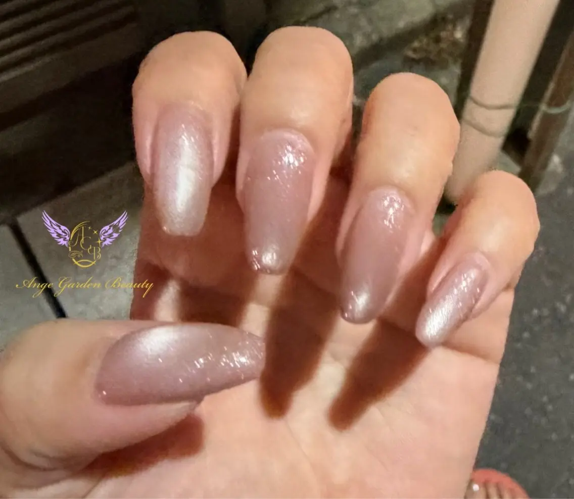 ネイル フラッシュネイル フラッシュマグ マグネットネイル ハンドネイル AngeGarden Beautymihoのネイルデザイン