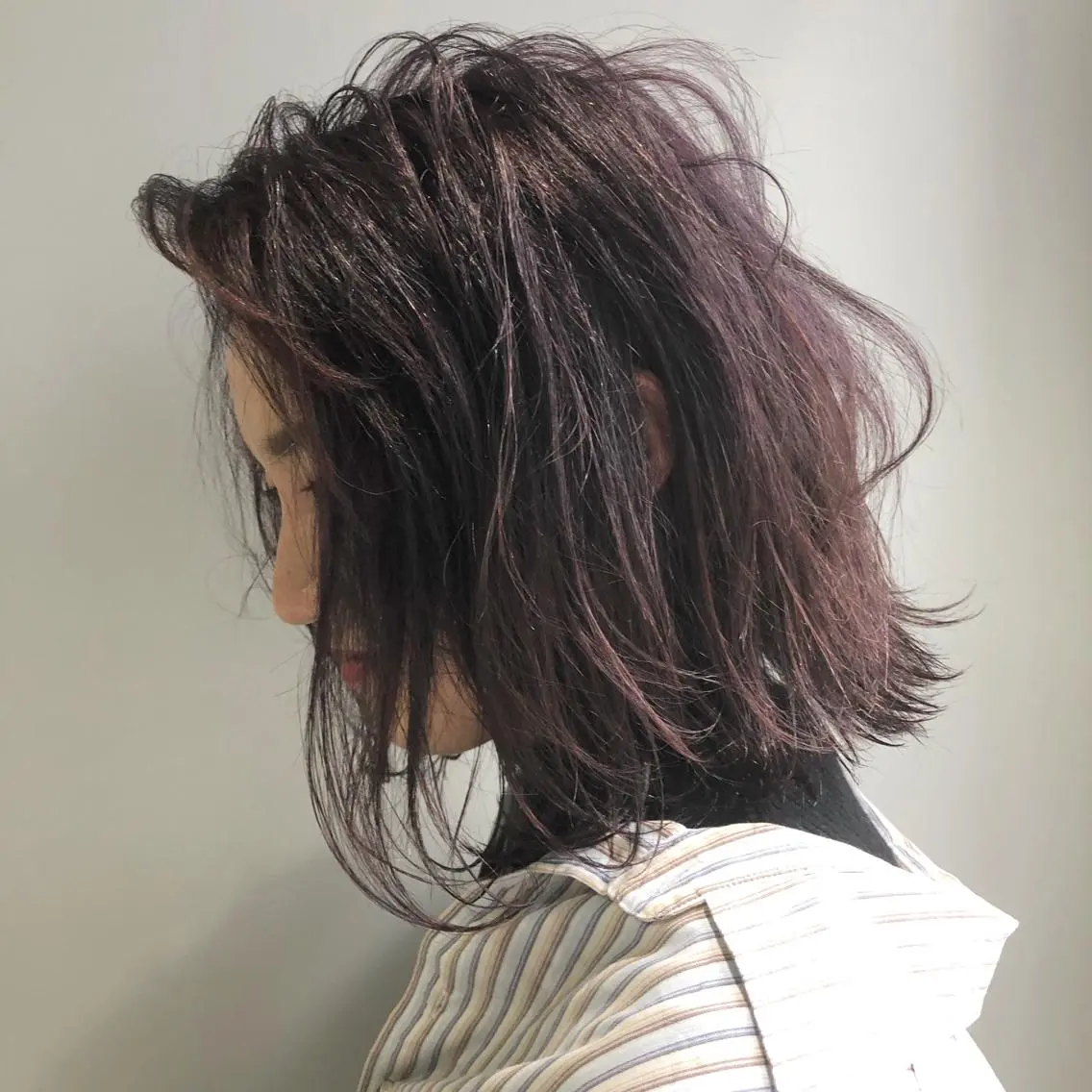 ショート カラー 低ダメージパーマ ケアパーマ/武田明大のヘアスタイル
