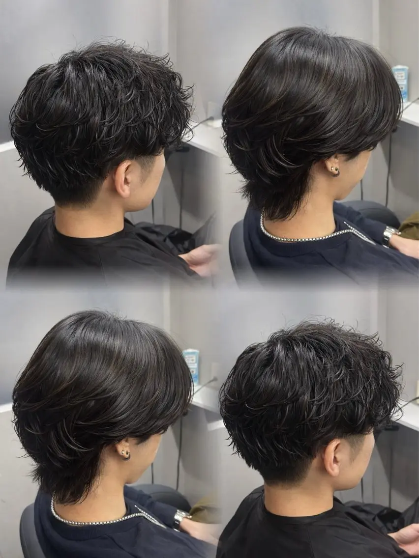 【メンズ限定】メンズカット+パーマ ¥7500の写真