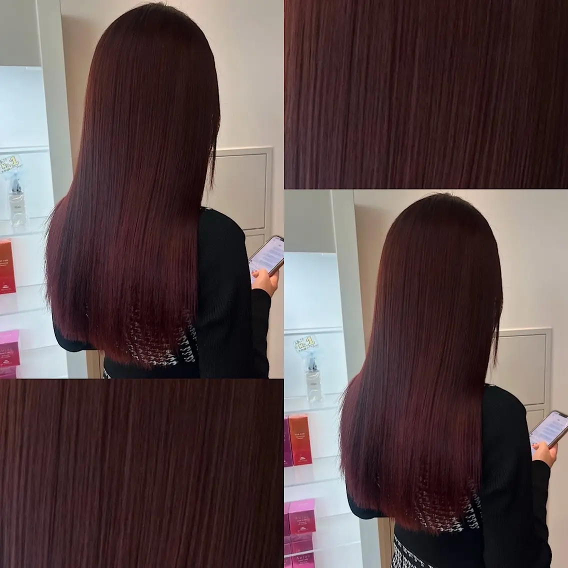 ロング カラー ブラウンカラー カット ヘアカラー 🍒暖色✖️レイヤー ／Haruna🍒のヘアスタイル