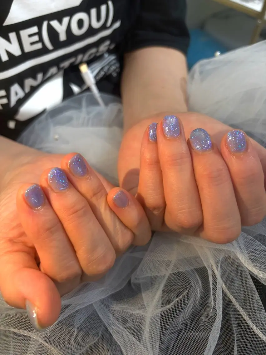 ネイル ジェルネイル ホログラムネイル マグネットネイル ハンドネイル ちゃ～み～nail ひよりのネイルデザイン