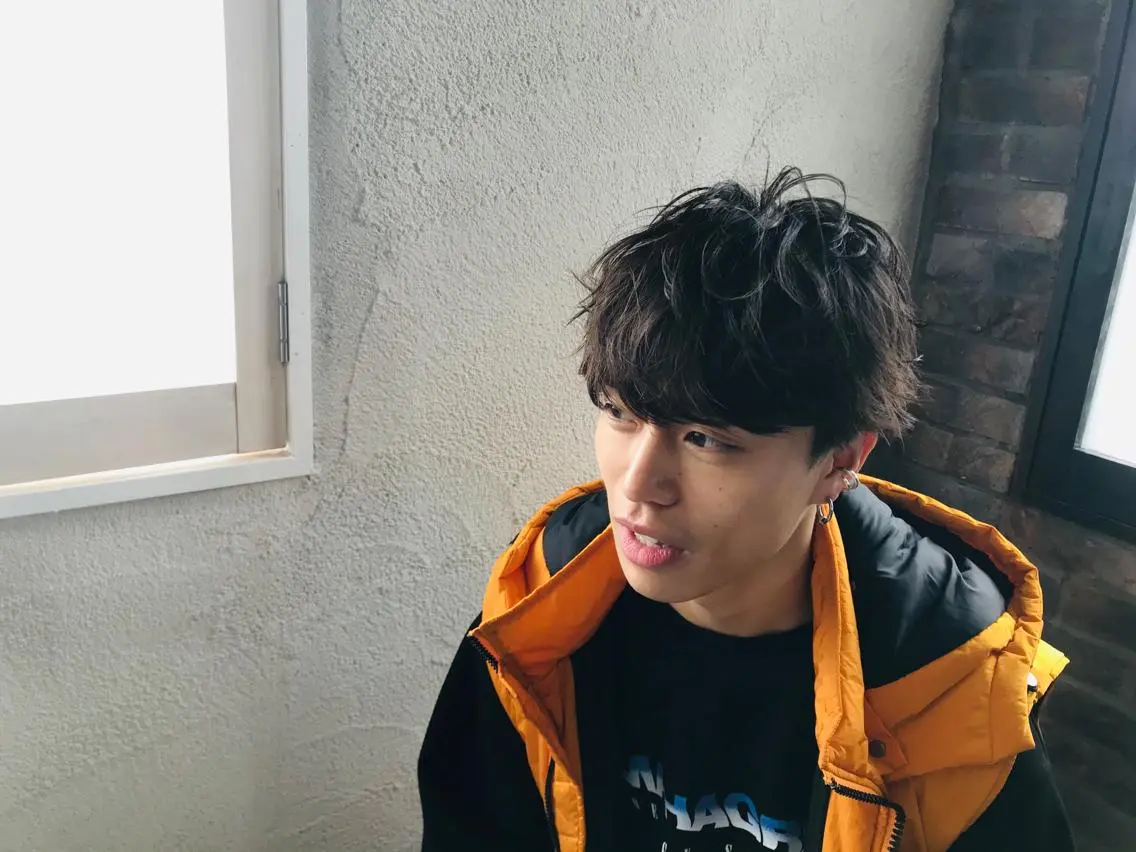 メンズ カット ヘアカラー 小川 舜人のヘアスタイル