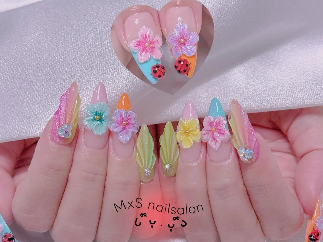 ネイル ハンドネイル ハンドケア M×S Nail みなのネイルデザイン
