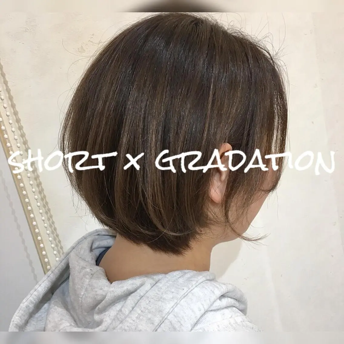 ショート カラー グラデーションカラー ボブ ショートヘア 【浜松・豊橋】 ニシモトのヘアスタイル