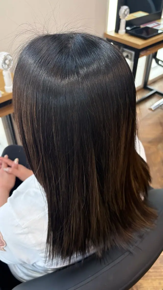 セミロング トリートメント 🪷est hair Lunaのヘアスタイル