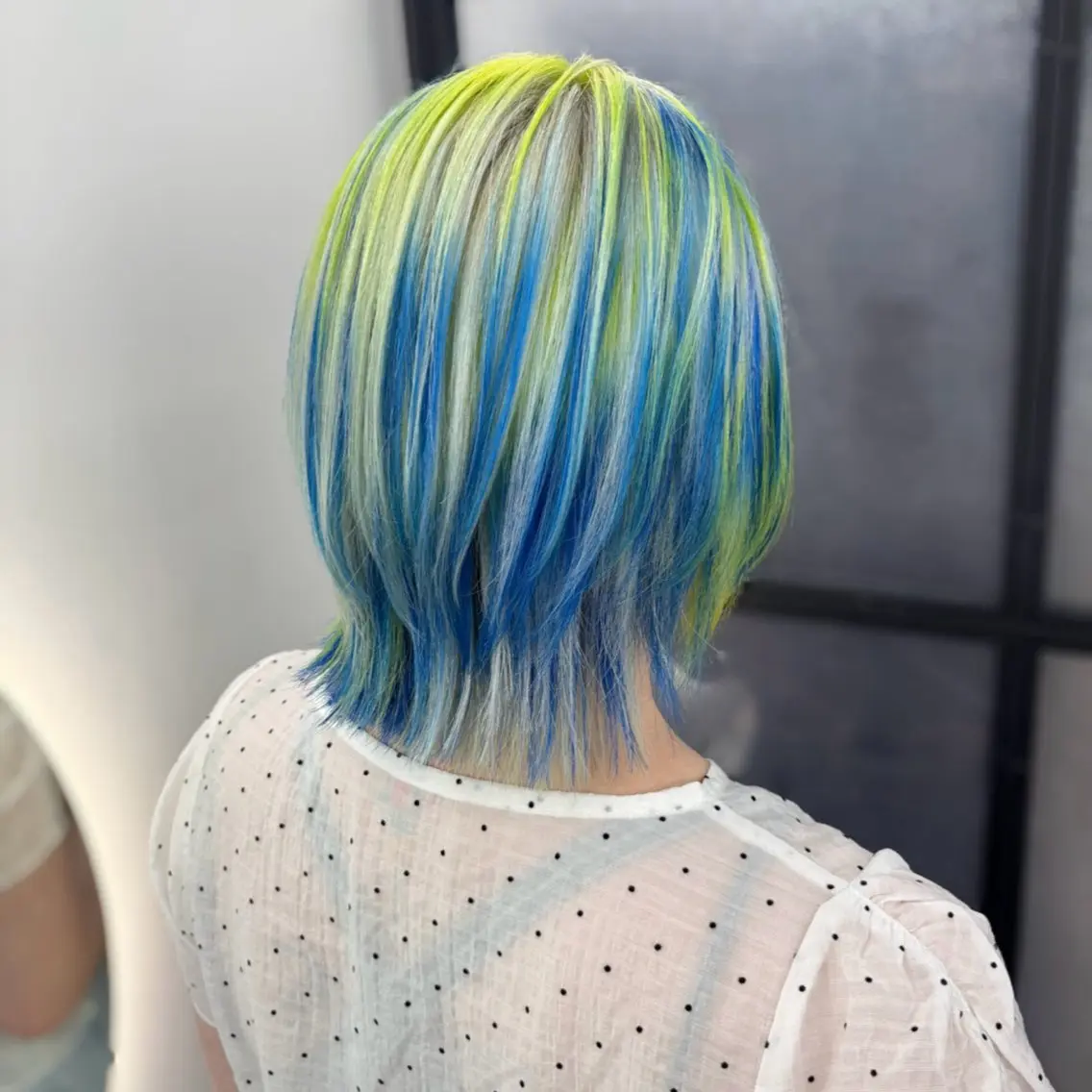 ミディアム カラー ヘアカラー Ren. 🦋デザインカラーのヘアスタイル
