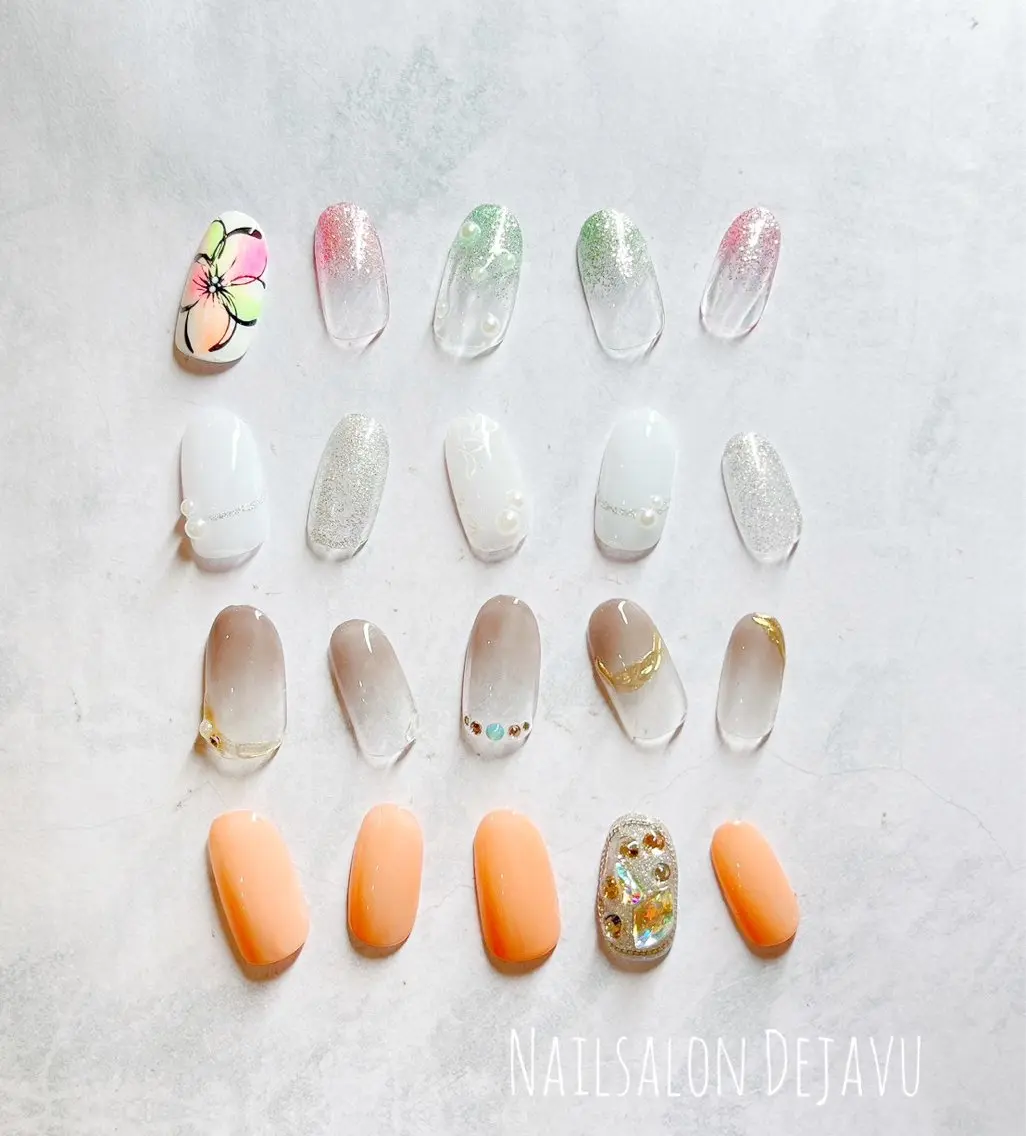 ネイル ハンドネイル Nail salon Dejavu 🌿のネイルデザイン