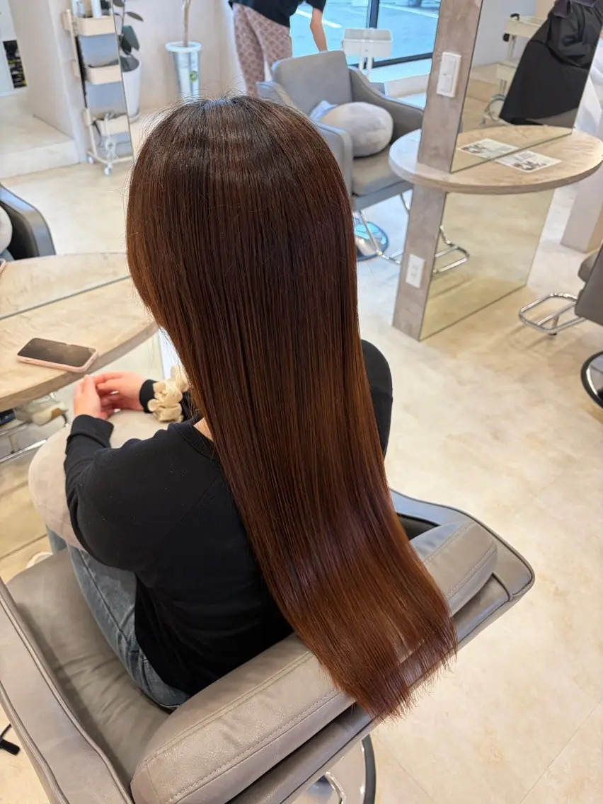 ロング トリートメント 中島 菜々のヘアスタイル