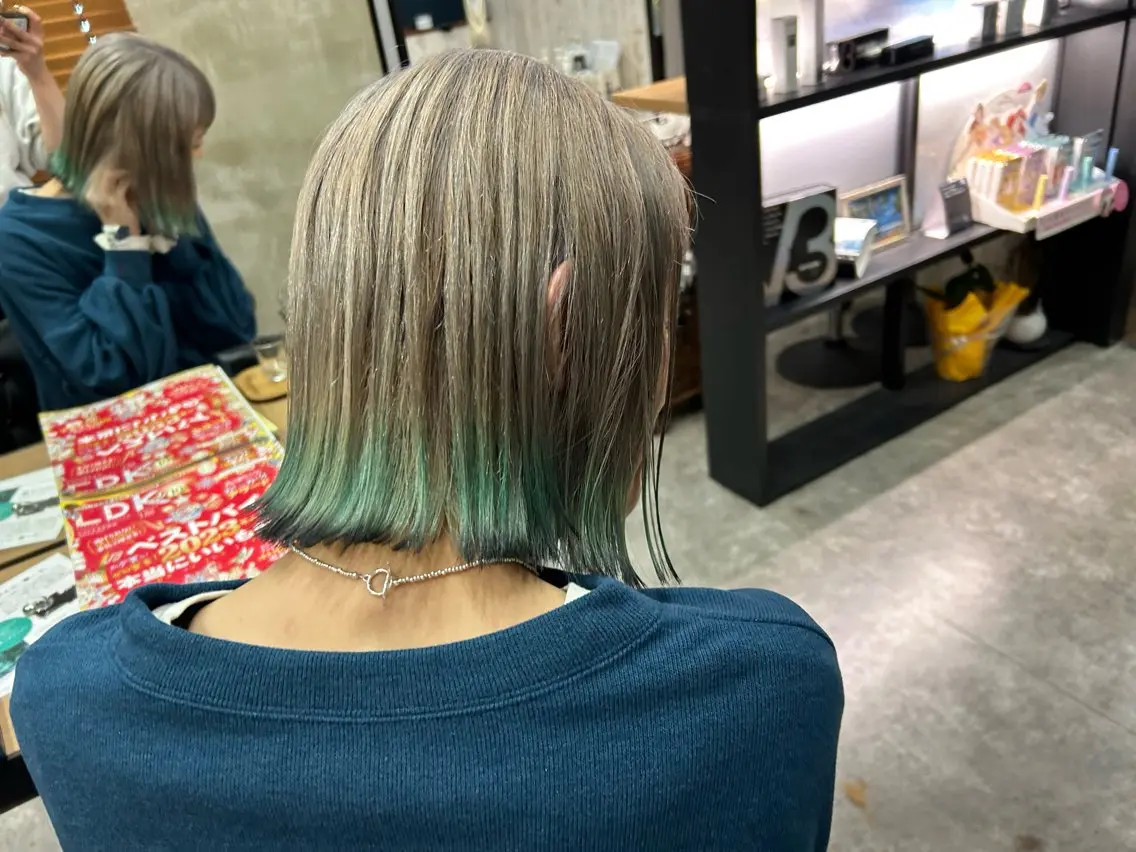 カラー デザインカラー カット ヘアカラー 柔らかカラー🥛 mayucoのヘアスタイル