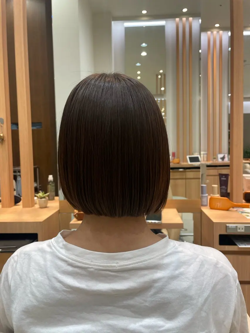 ショート ボブ カット トリートメント 似合わせカット/ パーマ/ゆづきのヘアスタイル