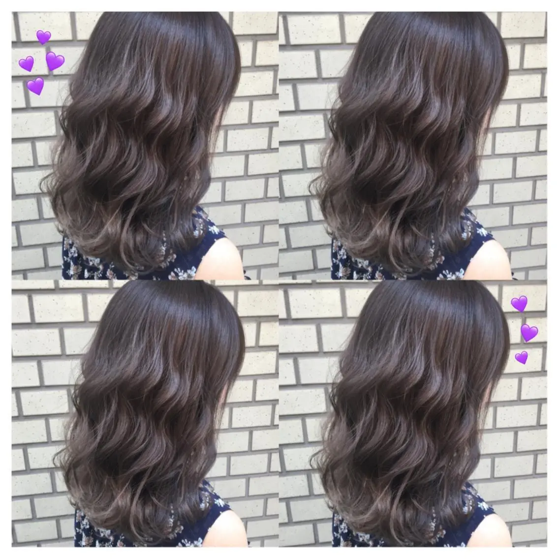 ミディアム カラー アッシュ ブリーチ ラベンダーカラー ラベンダーアッシュ 韓国ヘア得意❤︎森澤 悠佳のヘアスタイル