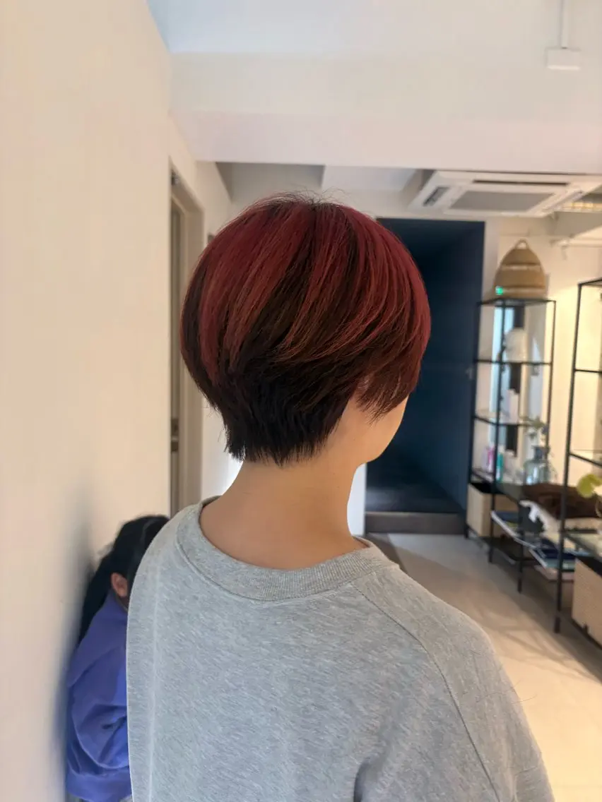 ショート ニトウ レイナのヘアスタイル