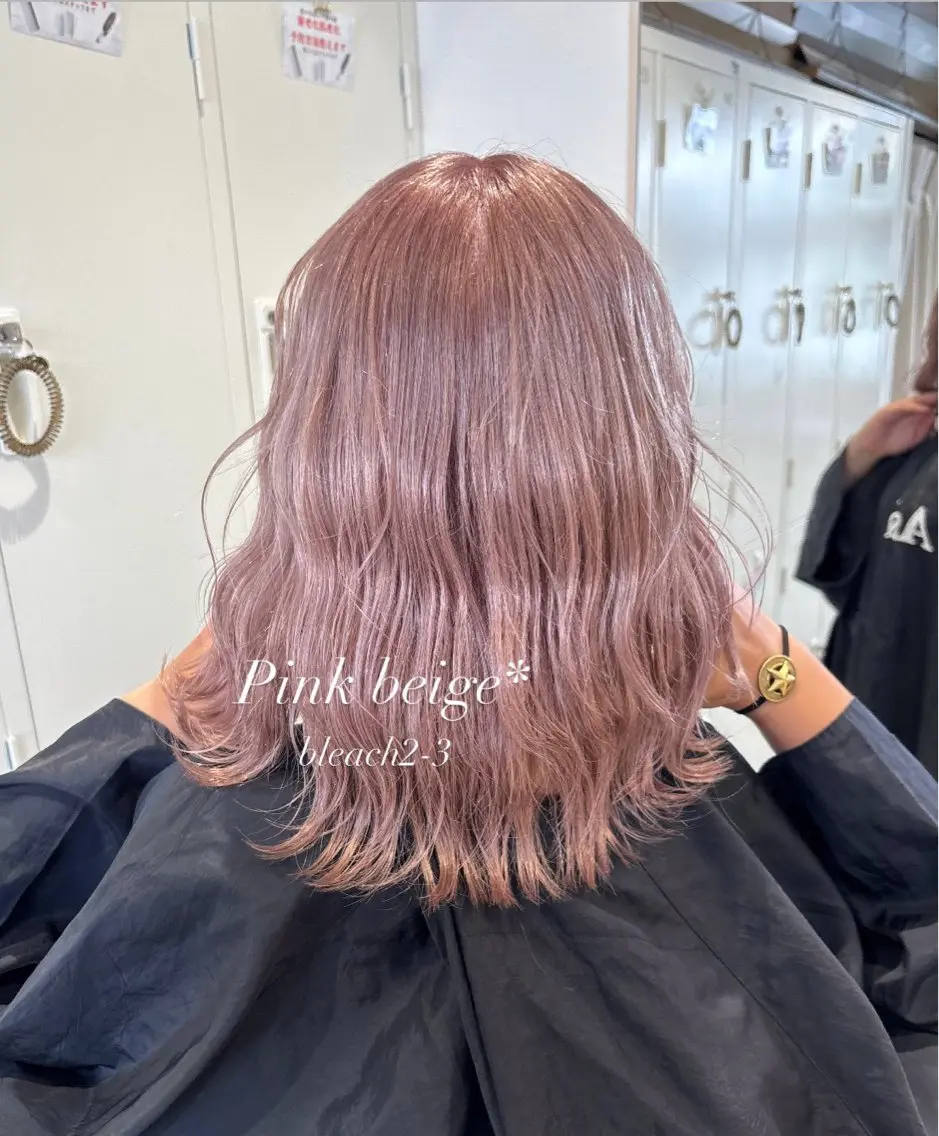 カラー 透明感カラー ヘアカラー 大宮ブリーチ×髪質 改善カラー/Meguのヘアスタイル
