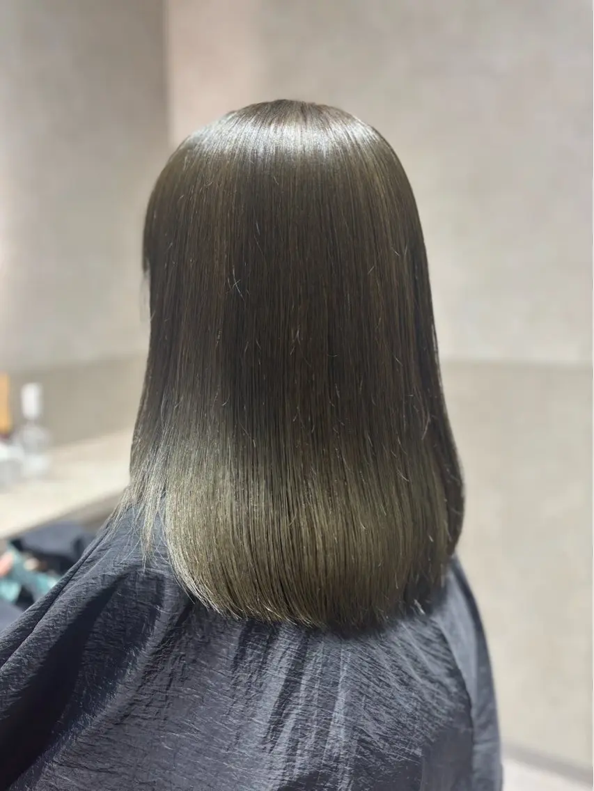 セミロング カラー 川崎のカラー職人🥣 kentaのヘアスタイル