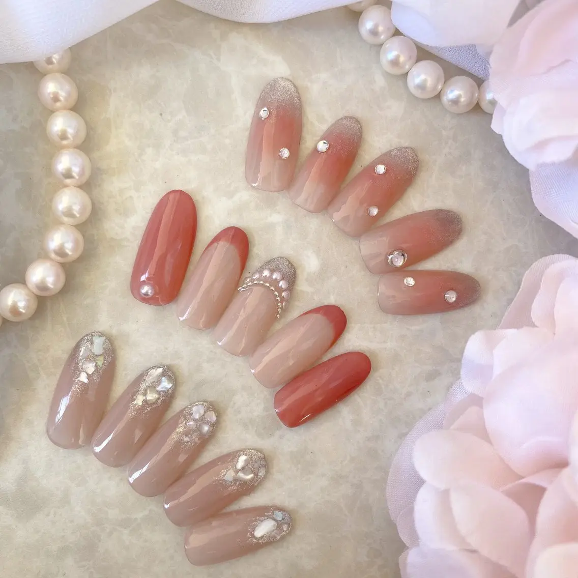 ネイル ワンホンネイル muguet🎀 chikaのネイルデザイン
