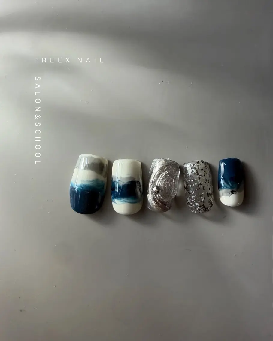 ネイル ニュアンスネイル ハンドネイル ハンドケア freex nail /ニュアンス/個性派のネイルデザイン